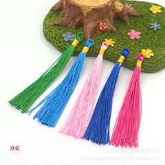 廠家直銷 吊穗流蘇拉圈小穗子書籤配件DIY手工配飾垂直中國結流蘇