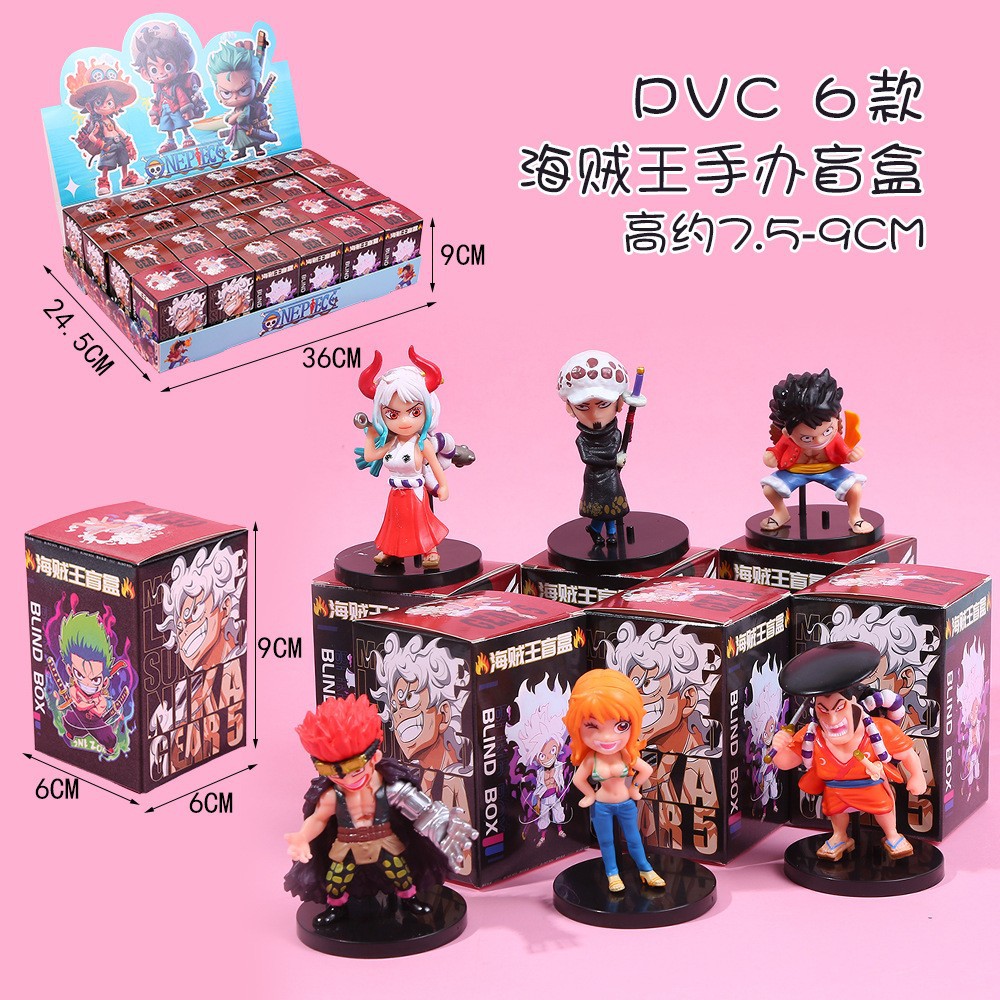 Melody caja ciega moda juegos de PVC hechos a mano adornos perimetrales regalos juguetes series de muñecas regalos al por mayor