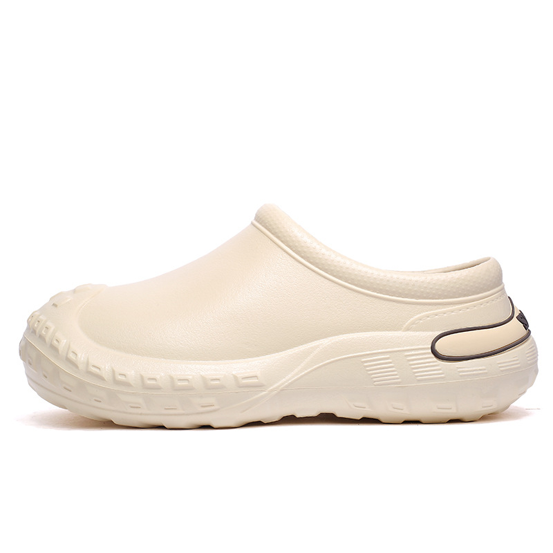 Pareja de verano impermeable, zapatos de cocina suaves, zapatos de cocina suaves antideslizantes impermeables, zapatos de trabajo para hombres y mujeres