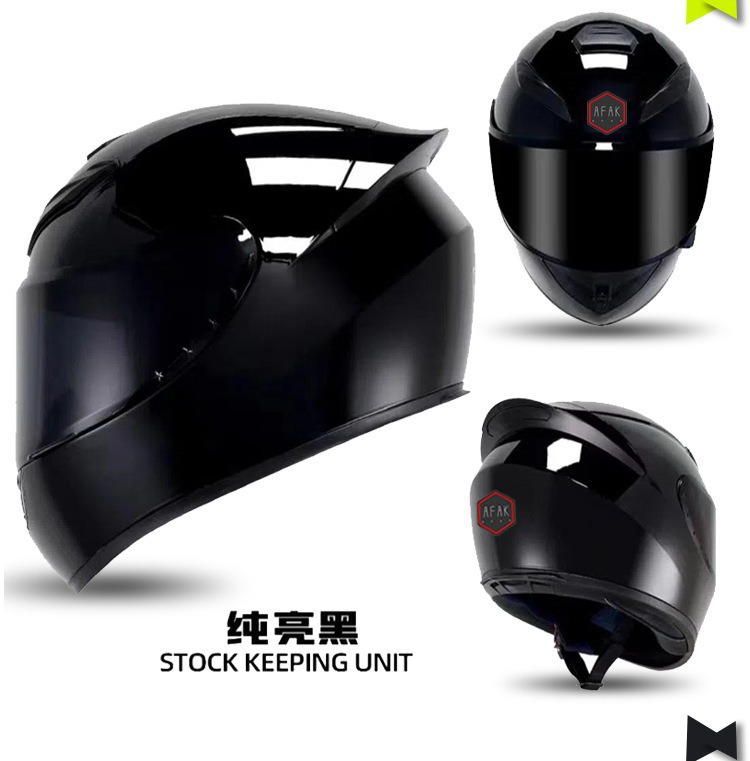 3C Helmet Certification New National Standard Men's Motorcycle Electric Vehicle Safety Helmet All-Season Universal Female Rider Personalized Motorcycle Full-Face Helmet