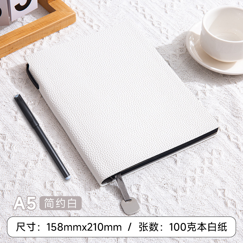 A5 심플 화이트/(단권)