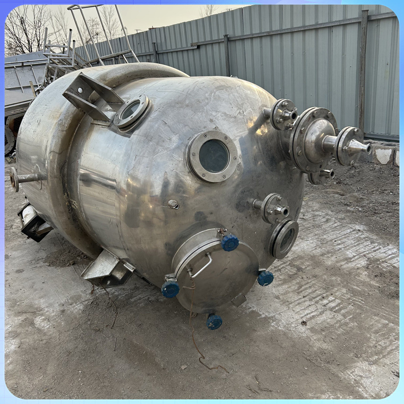 二手304不锈钢提取罐 直筒提取罐 静态提取罐 九成新发酵设备