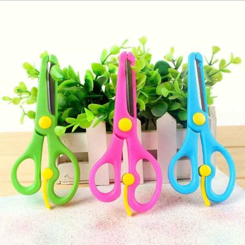 Children's scissors, origami for kindergarten, safe harmless material for elementary school students, handmade