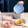 家用日式塑料垃圾菜碟