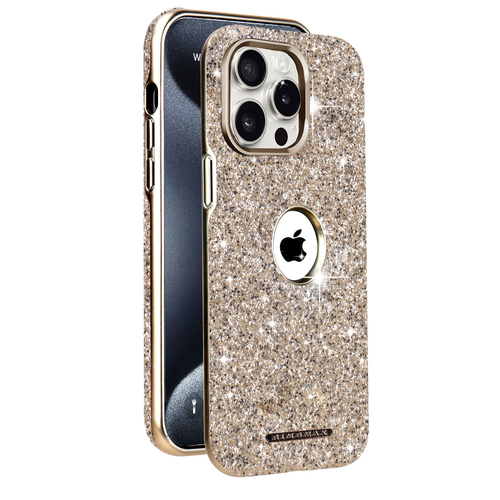 Ốp lưng iPhone 16 Pro Max từ tính chống rơi, viền dày bảo vệ toàn diện, thiết kế sang trọng hồng long lanh — Nhãn lộn lấp lánh màu đen có tích hợp hút từ tính, Nhãn lộ màu xám lấp lánh có tích hợp hút từ tính, Nhãn lộ màu xanh lấp lánh với lực hút từ tính tích hợp, Nhãn lộ màu đỏ lấp lánh với lực hút từ tính tích hợp