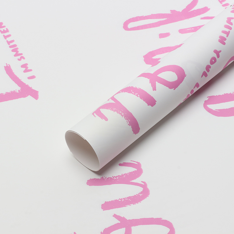 Huaxi como usted envasado de flores película plástica LIKEYOU ramo de flores de San Valentín material de embalaje de papel