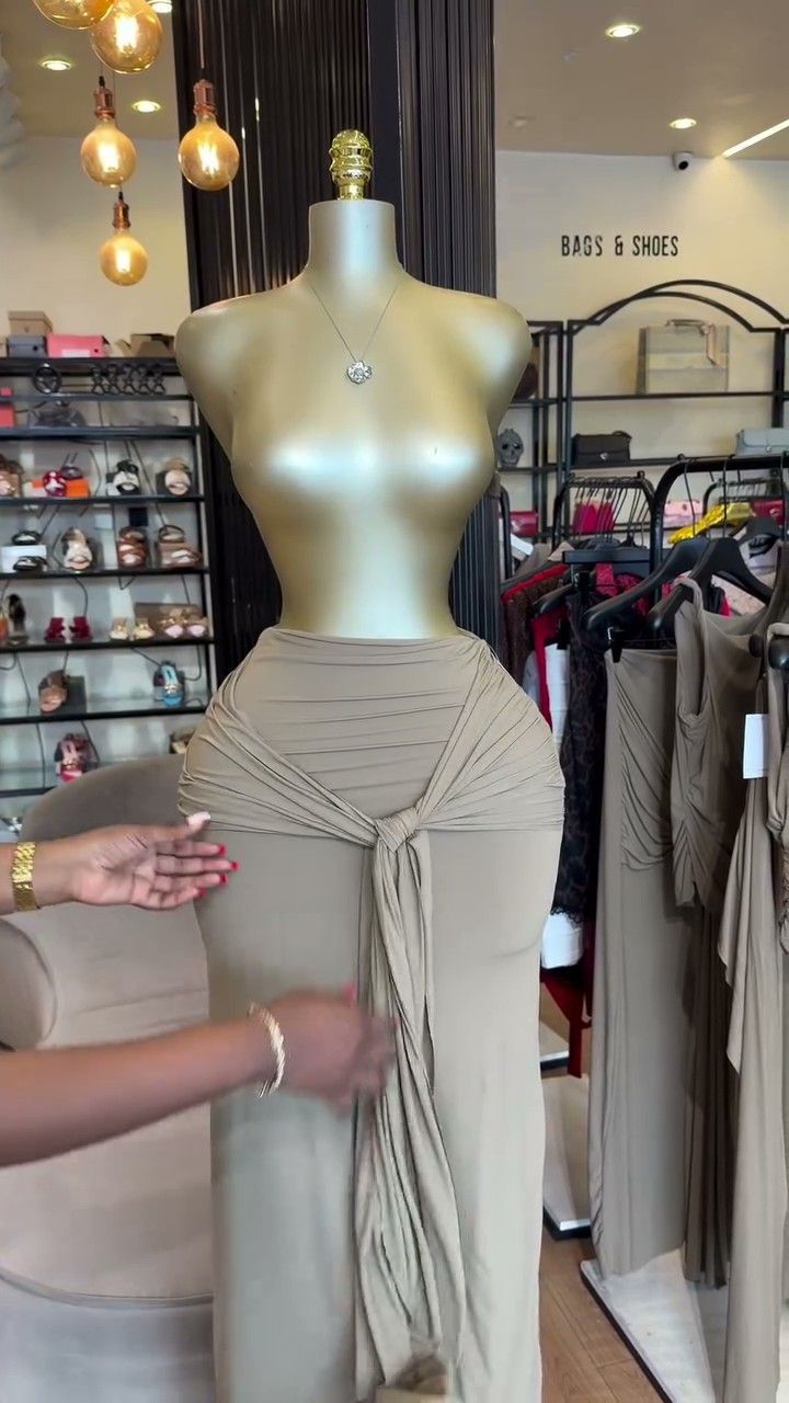 Women's Clothing Summer Style Women's Elegant Solid Color Sleeveless Top And Tie Up Slim Skirt Set Clothing_ecoleips.com
