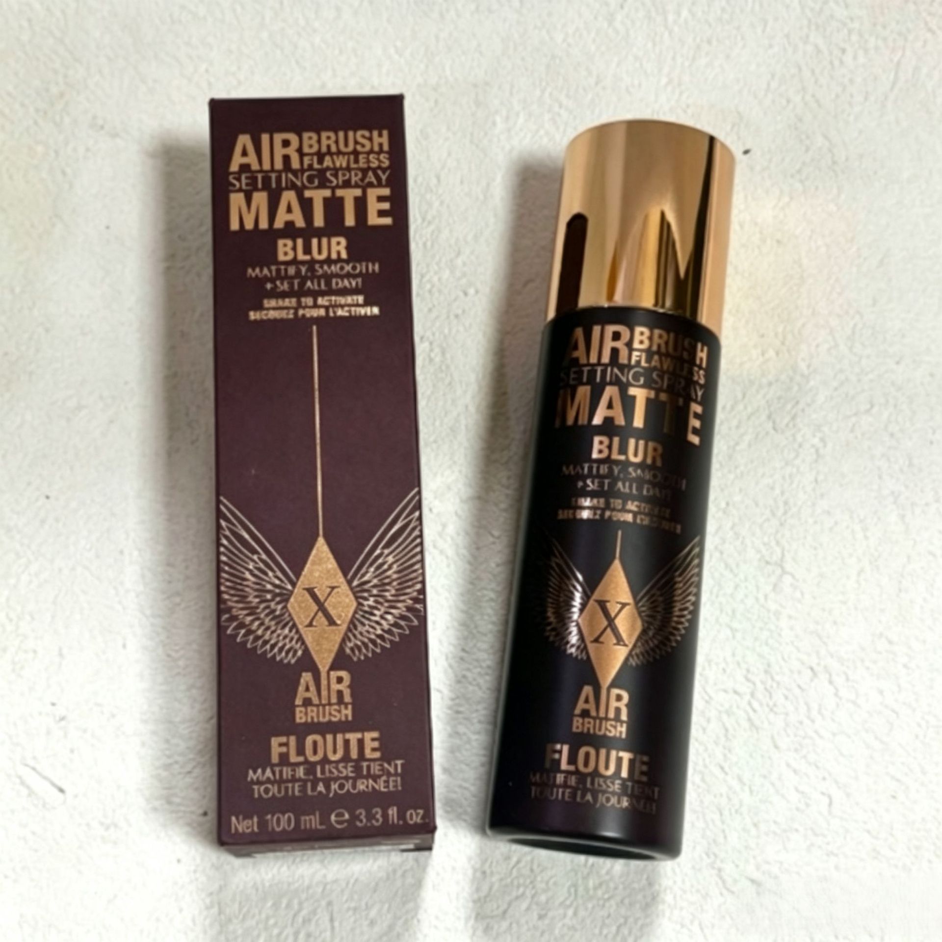 In-stock CT-style makeup setting spray, matte finish, long-lasting, oil-control, 100ml, cross-border beauty products wholesale