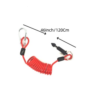 2025 new product separation cable 4 feet red rope safety cable with nylon pins for separation switch