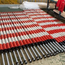 拦车停车场高速升降杆圆形道闸杆拦防撞杆泡沫挡车CET收费门禁