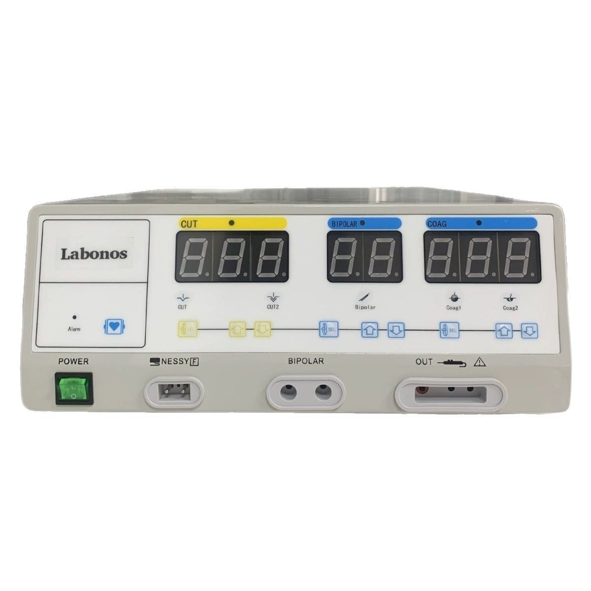 Английская версия белого высокочастотного электрохирургического аппарата DIA-400, многофункциональный прецизионный медицинский прибор, доступный для трансграничного экспорта в Россию