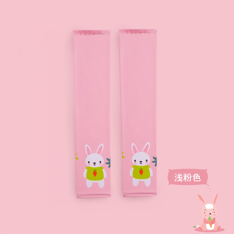 冰袖-粉红色-兔耳朵