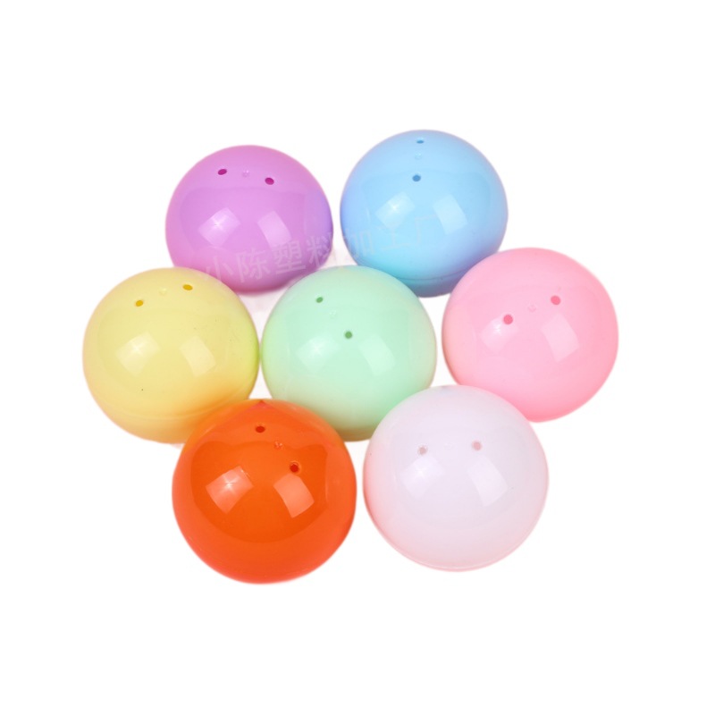 Cápsulas de Huevo para Sorteo 32mm 45mm 50mm 75mm 100mm de Plástico PP Multicolor, Redondo para Eventos y Fiestas