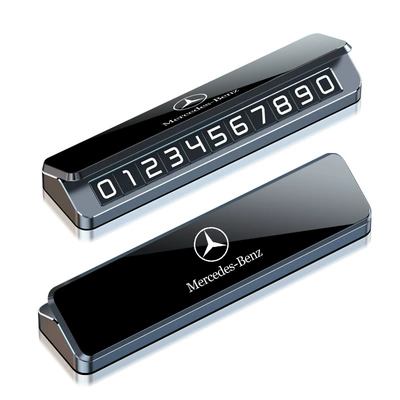 Nömrəli dayanma kartı — Number Plate, Single/Double Number Holder