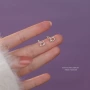 学生甜美可爱s999耳钉