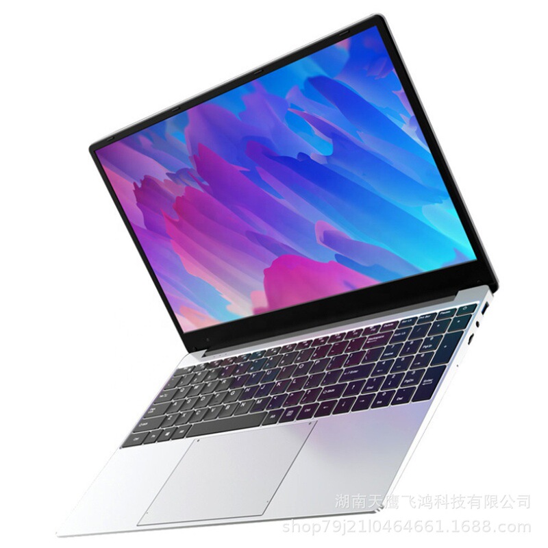 15.6 inch notebook computer wholesale 2022 new portable thin office metal game notebook computer