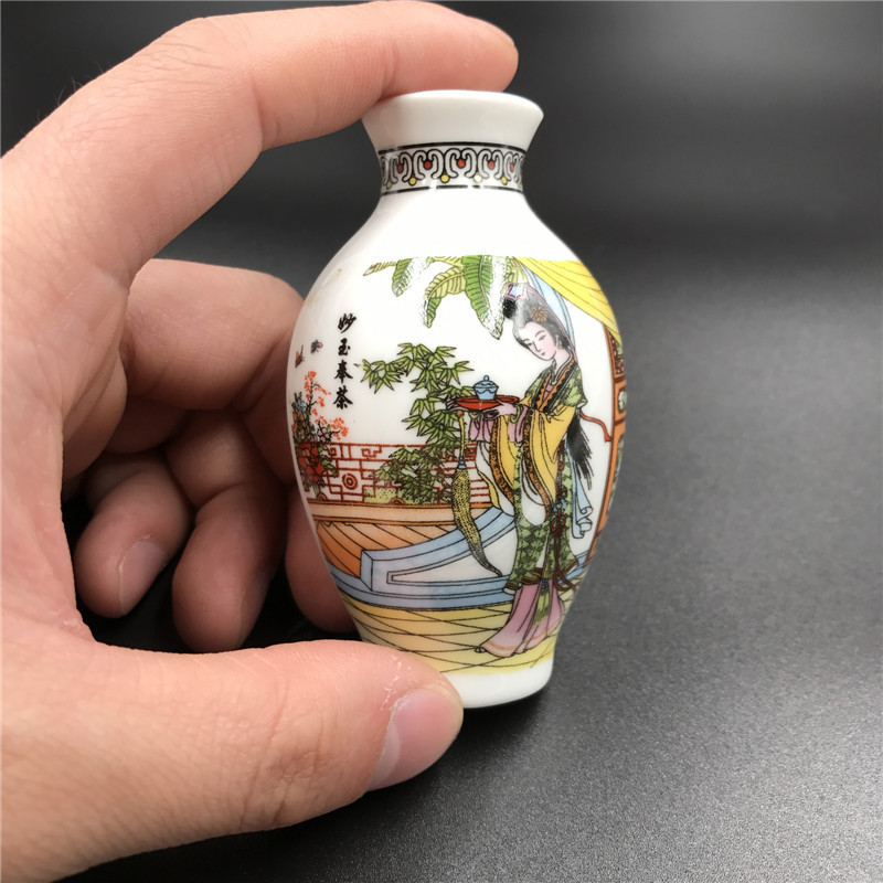 中国風陶磁器青花磁器花瓶冷蔵庫に記念品を貼った家庭装飾品ビジネスは老外ギフト磁石大を送る|undefined
