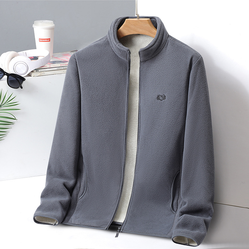 2025 New Polar Fleece Jacket Men's Fleece Jacket Popular Sweatshirt Men's Middle-Aged and Elderly Jacket Men's Liner 2025 New Polar Fleece Jacket Men's Fleece Jacket Popular Sweatshirt Men's Middle-Aged and Elderly Jacket Men's Liner
