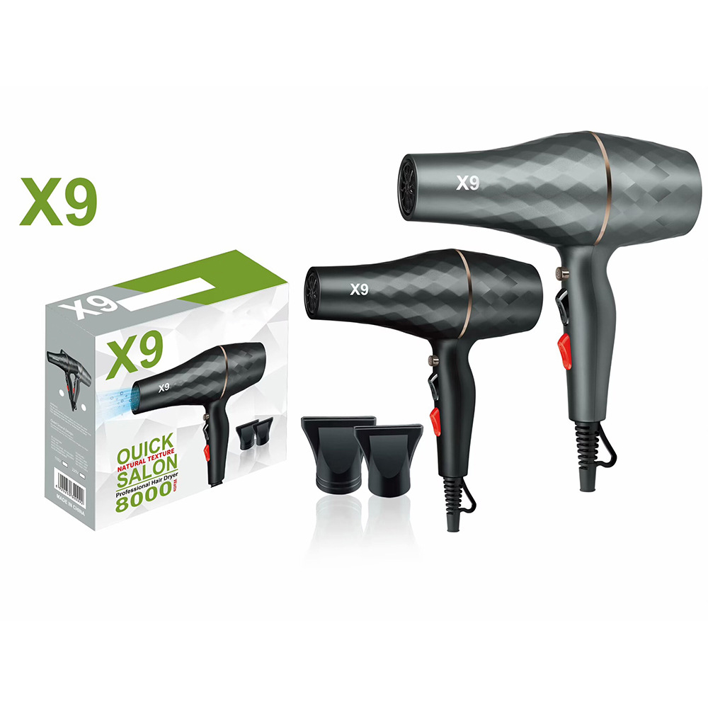 Factory Direct Sales Hair Salon High-Power Hair Dryer Barber Shop Home Silent High-Wind Hair Dryer Blue Light Hair Care