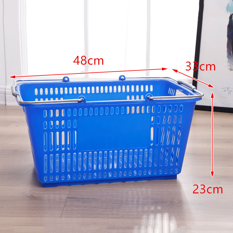 두꺼운 금속 손잡이 블루