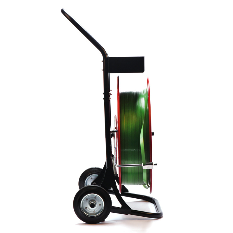 Cantia de embalaje de acero plástico de Weipai con carro pequeño con disco de giro con caja de herramientas de disco grande con cinta de fibra rápida de hierro espesado image 3