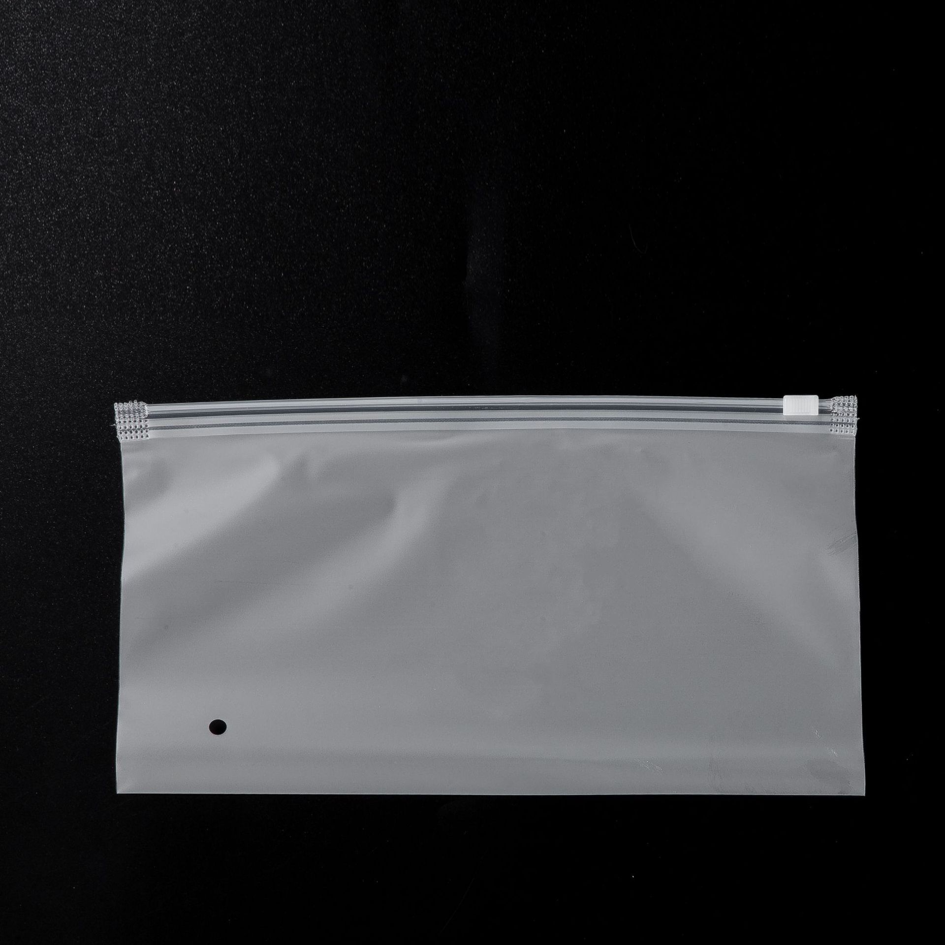 Bolsa con cremallera esmerilada, calcetines personalizados, toalla, bolsa de embalaje, bolsa de embalaje de ropa, advertencia, bolsa transparente con cremallera de ropa pe