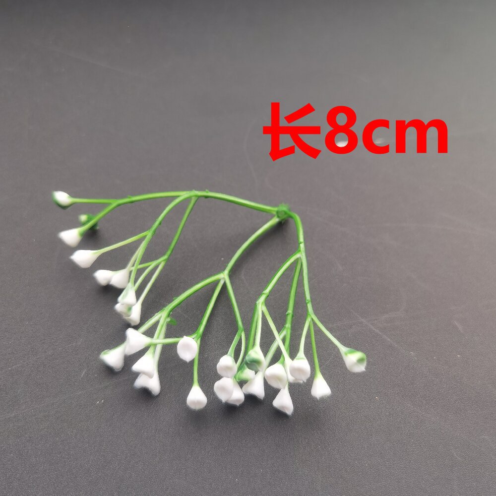 Imitación de hojas verdes hierba de agua hoja persa decoración de flores de boda pared flor de pecho accesorios de muñeca flores diy accesorios hechos a mano