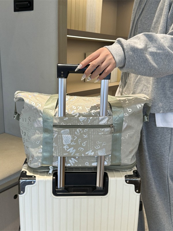 Bolsa de viaje de mujer Oxford tela estampada gran capacidad bolsa de almacenamiento separación seca y húmeda bolsa de natación mochila de fitness impermeable