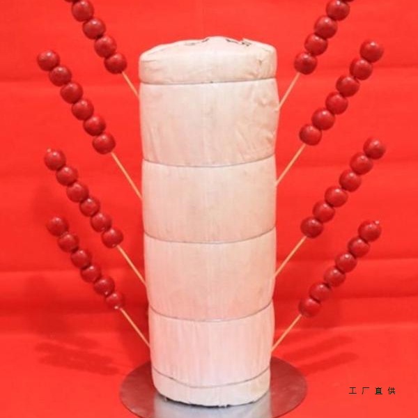 商用冰糖葫芦稻草把老式草靶子架子展示架木制品创意复古肩抗移动