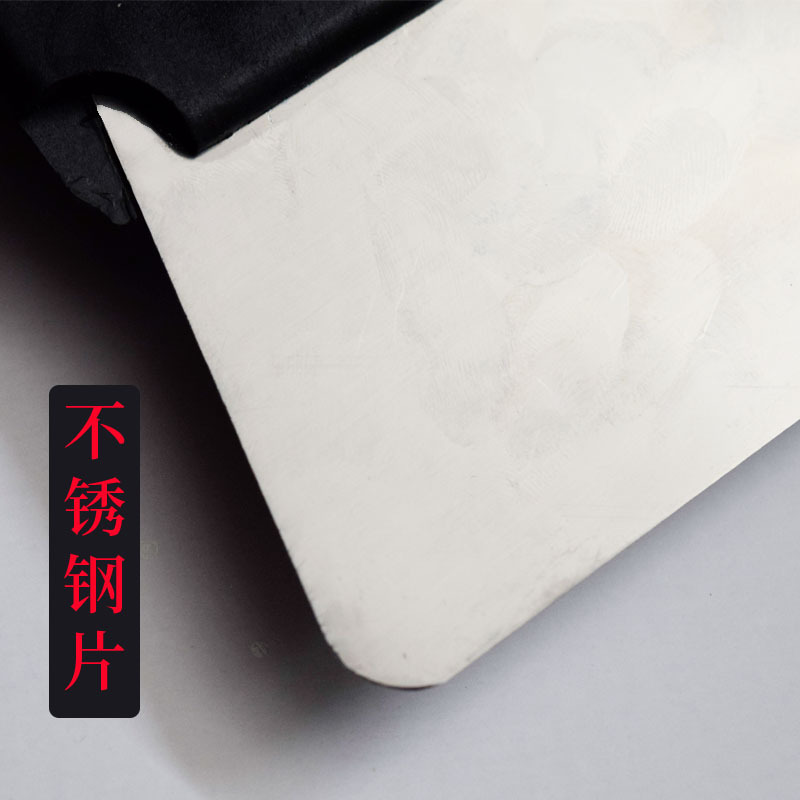 Cuchillas de acero inoxidable de mano, cuchillas de raspador de mano, espátulas de raspador