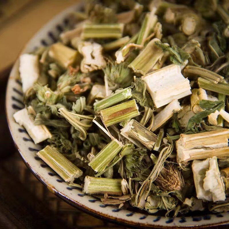 Dried Motherwort Herb Yi Mu Cao 500g Sun-Dried Chinese Herbal Tea for Decoction and Infusion in use