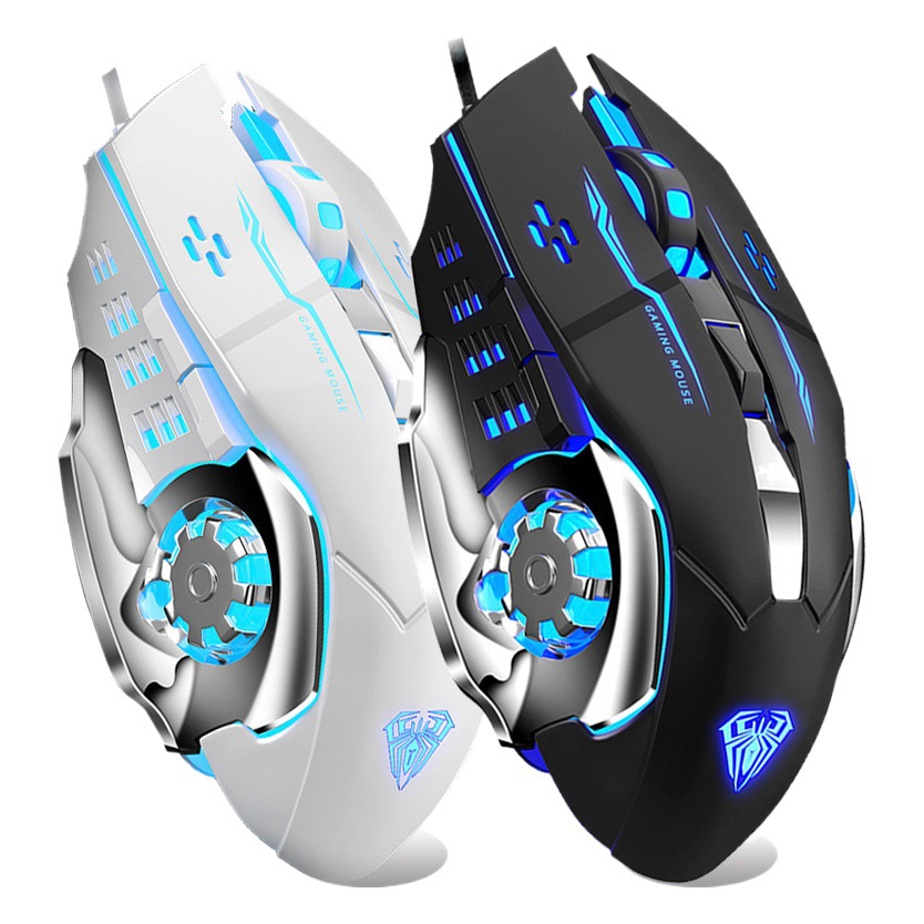 Tarantula S20 metal game weighted mouse usb wired desktop laptop competing chicken cclol glow