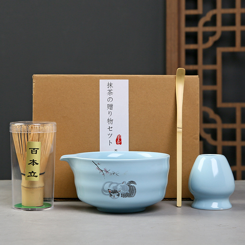 Cepillo de té de matcha de 100 centavos de matcha