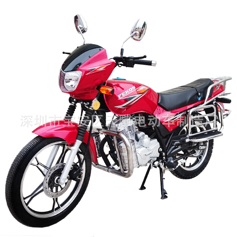Auténtica marca Feiken Diamond Leopard 125CC ropa de hombre nueva motocicleta 150CC ahorro de combustible puede ser vendido en todo el país