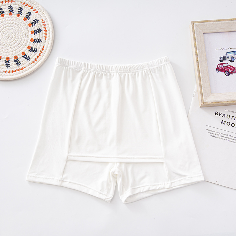 Double-Layer Safety Shorts in Skin Color