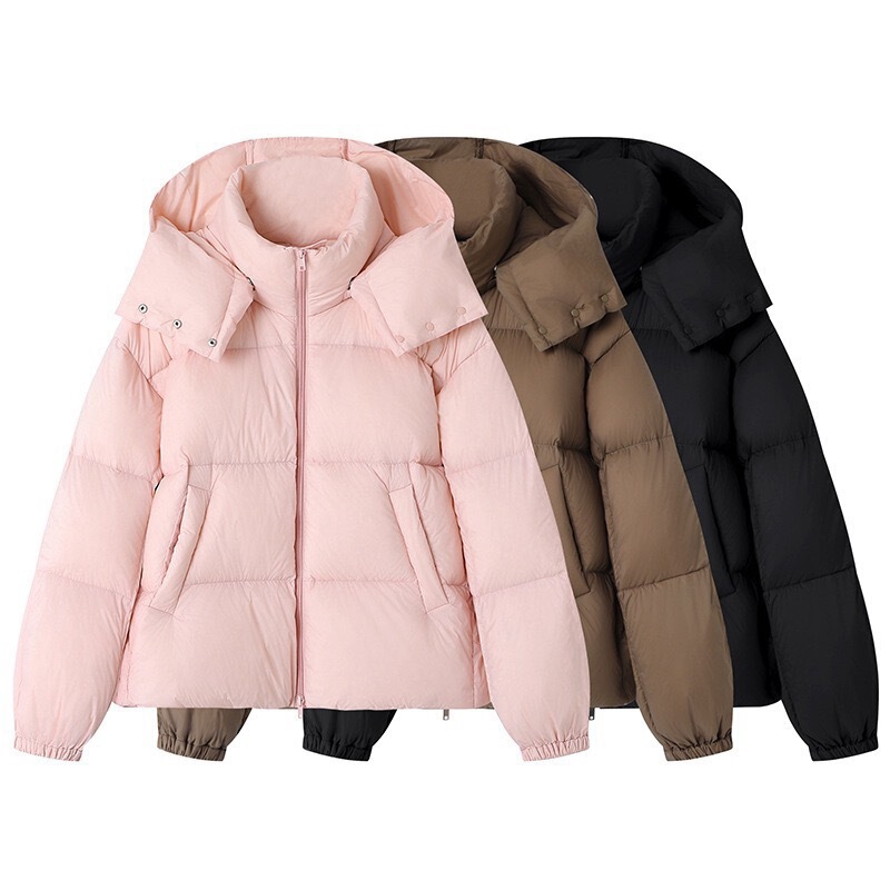 2024 New Winter Thickeneded Hooded Goose down Warm down Jacket for Women, Loose and Slimming Look Popular Bread Jacket 2024 New Winter Thickeneded Hooded Goose down Warm down Jacket for Women, Loose and Slimming Look Popular Bread Jacket