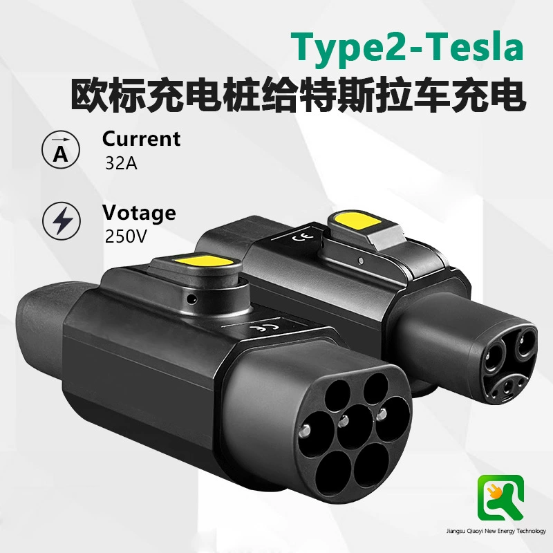 Type2 to NACS зарядная куча торренты Tesla TPC адаптер 32A Tesla