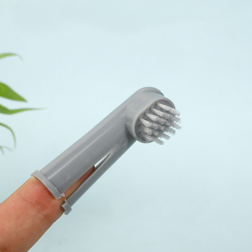 Wholesale Pet Toothbrush Set of 3, Dual-Head Pet Toothbrush for Dogs, Pet Oral Care Toothbrush