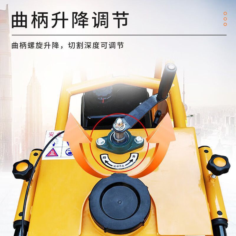 Máquina de corte de carretera máquina de corte de pavimento de hormigón cemento diesel eléctrico máquina de corte de hormigón de carretera