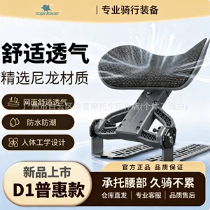 Tingfeng Shiguang D1 Universal Retractable Waist Support for Electric Vehicles and Motorcycles, Foldable Backrest for Rear Seat