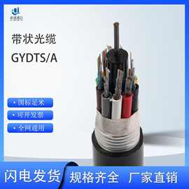 GYDTA光缆国标带状光缆层绞式带状光缆单模铠装光纤线GYDTS光缆厂