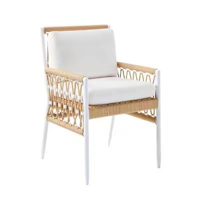 Sofá de caña al aire libre patio jardín terraza muebles de ocio hotel villa residencial al aire libre ocio sofá de caña