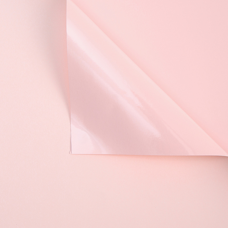 Los siete colores cordier helado buquete de flores de rosas de papel de embalaje de flores espesar de papel de envoltura de flores materiales DIY