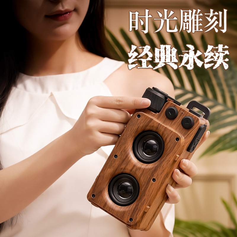 ワイヤレスbluetoothスピーカーサブウーファ大音量ポータブル屋外ラジオ携帯電話パソコンTFカードusbカード|undefined