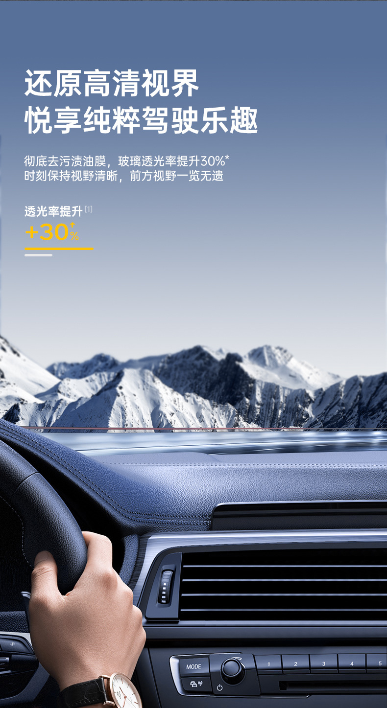 Glass Oil Film Removal Cream Car Glass Cleaning Cleaner Decontamination Car Wash Water Wax Decontamination Cleaning Agent