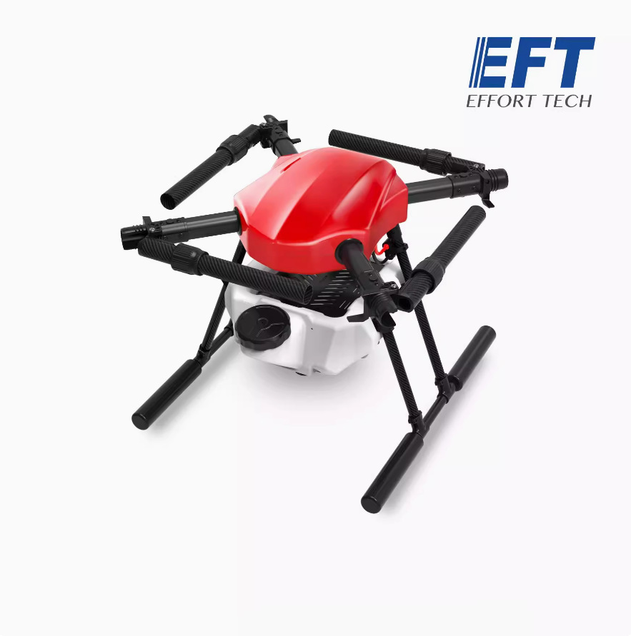 EFT翼飞特全新升级E410S四轴10L植保农用无人机机架 环抱式折叠