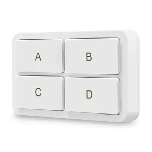 Graffiti zigbee Smart Home key switch hotel Wall voice remote timer switch one key away from home