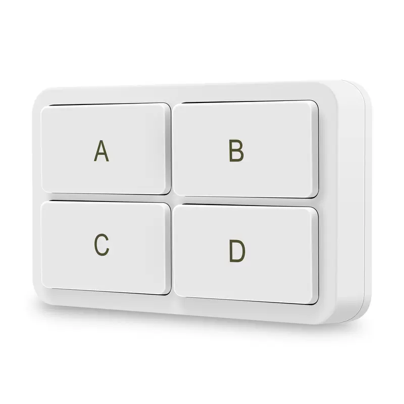 Graffiti zigbee Smart Home key switch hotel Wall voice remote timer switch one key away from home
