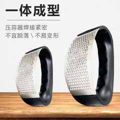 Garlic press Hand-pressed stainless steel garlic mortar Household stir-cut, patting, minced garlic, mashed garlic ring garlic press