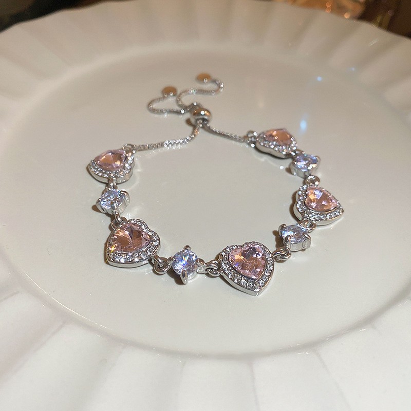 Pulsera de flores de metal transfronteriza europea y americana, nicho femenino, sentido de alta gama, pulsera simple y versátil, accesorios de joyería de lujo ligeros de moda